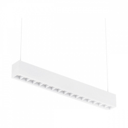 Tecnolite Lámpara LED para Suspender Nagoya II, Interiores, Luz Blanca Neutra, 40W, 4500 Lúmenes, Blanco, para Oficina 