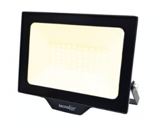 Tecnolite Reflector LED 50LQLEDM30MVN, 3000K, 50W, 4500 Lúmenes 