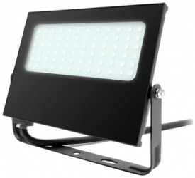 Tecnolite Reflector LED Zibal IV, Luz Fría, 50W, 4500 Lúmenes, Negro 