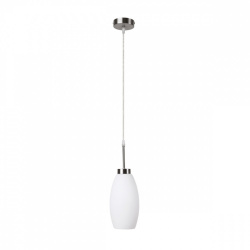 Tecnolite Lámpara Colgante Maruk, Interiores, máx. 60W, Base E27, Plata, para Casa - No Incluye Foco 