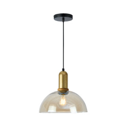 Tecnolite Lámpara para Techo Irena I, Interiores, hasta 20W, Base E27, Dorado, para Casa - No Incluye Foco 