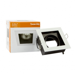 Tecnolite Lámpara para Techo Alicante, Interiores, Base GX5.3/GU10, Blanco, para Casa - No Incluye Foco 