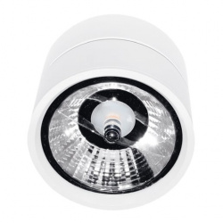 Tecnolite Lámpara Downlight Alnasi l, Interiores, hasta 6W, Base G53, Blanco, para Casa - No Incluye Foco 