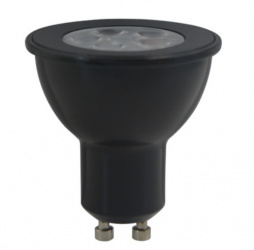 Tecnolite Foco LED, Luz de Luna Verde, Base GU10, 6W, Negro 