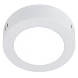 Tecnolite Lámpara LED Plafon para Techo, Interiores, Luz de Día, 6W, 350 Lúmenes, Blanco, para Casa 