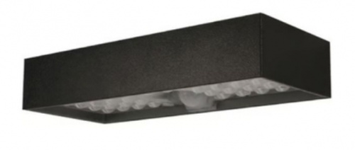 Tecnolite Lámpara Solar LED para Pared Franz, Exteriores, Luz de Día, 6W, 800 Lúmenes, Negro, Equivale a un Foco Tradicional de 60W 