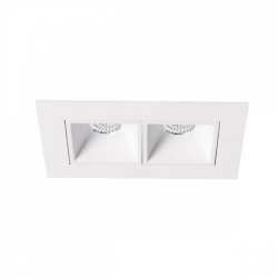 Tecnolite Lámpara LED para Techo Empotrable Lucida II, Interiores, Luz Cálida, 6W, 235 Lúmenes, Blanco 