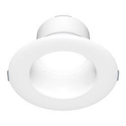 Tecnolite Lámpara LED Downlight para Techo High Efficiency YD6, Interiores, Luz Neutra, 6W, 720 Lúmenes, Blanco, para Casa/Oficina 