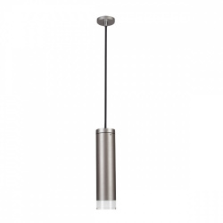 Tecnolite Lámpara LED Colgante de Metal Azha II, Interiores, Luz Suave Cálida, 7W, 250 Lúmenes, Plata, para Casa 