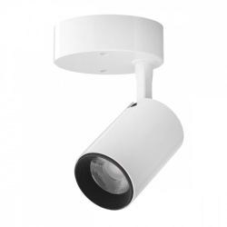 Tecnolite Lámpara LED Spot para Techo Beid II, Interiores, Luz Suave Cálida, 7W, 440 Lúmenes, Blanco, para Casa 