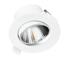 Tecnolite Lámpara LED para Techo 7YDLED114MV65BP, Interior, Luz Fría, 7W, 560 Lúmenes, para Casa 