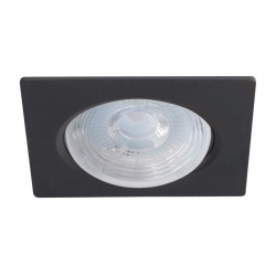 Tecnolite Lámpara LED para Techo Empotrable Alcor, Interiores, Luz Suave Cálida, 7W, Negro, para Casa 