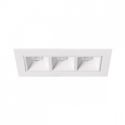 Tecnolite Lámpara LED para Techo Empotrable Lucida III, Interiores, Luz Suave Cálida, 7W, Blanco, para Casa 
