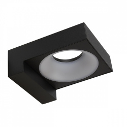 Tecnolite Lámpara LED para Pared Aachen III, Exteriores, Luz Suave Cálida, 8W, 600 Lúmenes, Negro, para Casa 