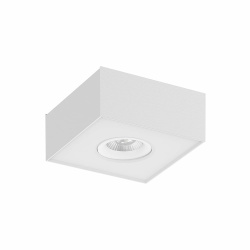 Tecnolite Lámpara LED para Sobreponer en Techo Alnitak I, Interiores, Luz Confortable Cálida, 8W, 750 Lúmenes, Blanco 