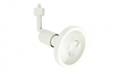 Tecnolite Lámpara Spot para Riel Breme, Interiores, hasta 90W, Base E27, Blanco, para Casa - No Incluye Foco 