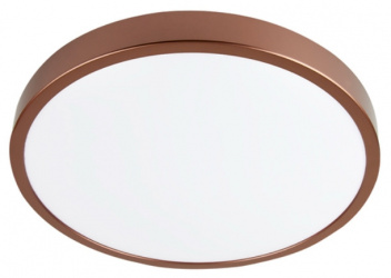 Tecnolite Lámpara LED Plafon para Techo Anser III, Interiores, Luz de Día, 16W, 1200 Lúmenes, Blanco/Cobre, para Casa 