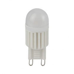 Tecnolite Foco LED JCD, Luz Cálida, Base G9, 3W, 180 Lúmenes, Blanco, Equivale a un Foco Tradicional de 25W 