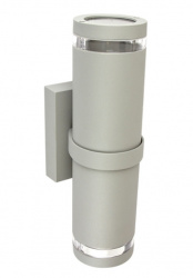 Tecnolite Lámpara para Pared Toledo I, Exteriores, Base E27, Gris, para Casa - No Incluye Foco 