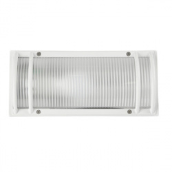 Tecnolite Lámpara para Pared Trezza, Exteriores, Base E27 , Blanco, para Casa - No Incluye Foco 