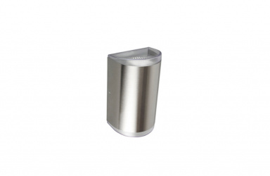 Tecnolite Lámpara LED para Pared Edulis, Exteriores, Luz Cálida, 14.5W, 900 Lúmenes, Cromado, para Casa 