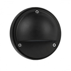 Tecnolite Lámpara LED para Pared Caspe I, Exteriores, Luz Cálida, 1W, 50 Lúmenes, Negro, para Casa 
