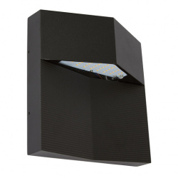 Tecnolite Lámpara LED para Pared Quadrata, Exterior, Luz Cálida, 8W, 400 Lúmenes, para Casa  