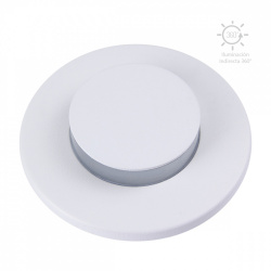 Tecnolite Lámpara LED para Pared Esferis, Exteriores, Luz Cálida, 6W, 120 Lúmenes, para Casa 