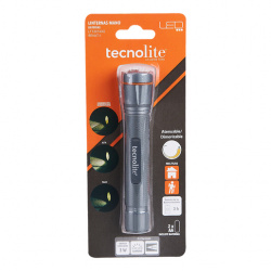 Tecnolite Linterna LED de Mano Revati I, 60 Lúmenes, Gris 