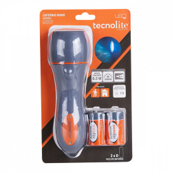 Tecnolite Linterna LED de Mano Revati II, 40 Lúmenes, Gris 