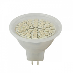 Tecnolite Foco LED MR16, Luz Roja, Base GX5.3, 2.3W, Blanco 