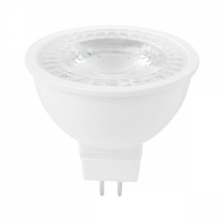 Tecnolite Foco LED MR16, Luz de Día, Base GX5.3, 5.5W, 550 Lúmenes, Blanco, Equivale a un Foco Tradicional de 40W 