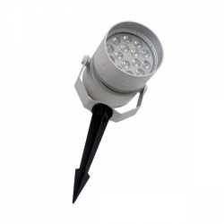 Tecnolite Reflector LED con Estaca, 20W, Gris - No Incluye Foco 