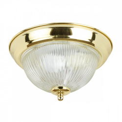 Tecnolite Lámpara Leno III, Interiores, 30W, Base E27, Dorado, para Casa - No Incluye Foco 