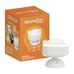 Tecnolite Sensor de Movimiento Inteligente Aware, hasta 10 Metros, Blanco 
