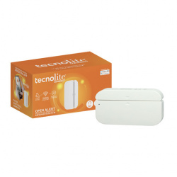 Tecnolite Sensor de Movimiento Open Alert, Inalámbrico, Blanco 