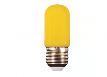 Tecnolite Foco LED, Luz Amarillo, Base E27, 1W, Amarillo, Ahorro de 87% vs Foco Tradicional 1W 