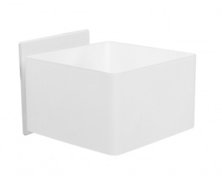 Tecnolite Lámpara para Pared Cleeía, Interiores, Base G9, Blanco, para Iluminación Comercial - No Incluye Foco 