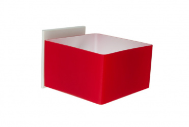 Tecnolite Lámpara para Pared Cleeía, Interiores, Base G9, Rojo, para Iluminación Comercial - No Incluye Foco 