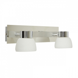 Tecnolite Lámpara LED para Pared Freyre II, Interiores, Luz Cálida, 10W, 530 Lúmenes, Cromado 