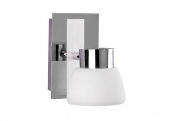 Tecnolite Lámpara LED para Pared Freyre I, Interiores, Luz Cálida, 5W, 230 Lúmenes, Cromado 