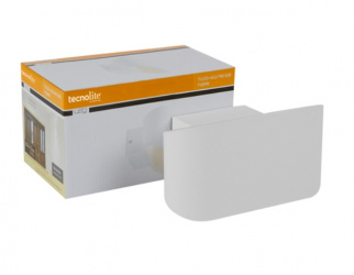 Tecnolite Lámpara LED para Pared Fujian, Interiores, Luz Cálida, 7W, 450 Lúmenes, Blanca 