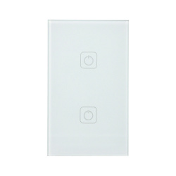 Tecnolite Interruptor de Luz Inteligente Creator SN II, 2 Botones, Wi-Fi, Blanco 