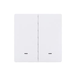 Tecnolite Interruptor de Luz Inteligente Gleam II, 2 Botones, Blanco, Requiere Creator II 