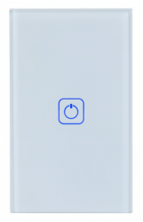 Tecnolite Interruptor de Luz Inteligente TSWIM1MVBTCW, 1 Botones, Wi-Fi, Blanco 