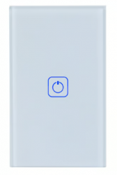 Tecnolite Interruptor de Luz Inteligente TSWIM1MVBTCWSN, 1 Botones, Wi-Fi, Blanco 