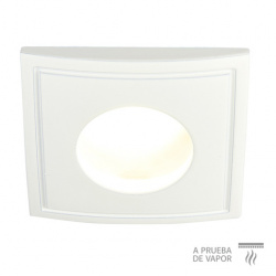 Tecnolite Lámpara para Techo Empotrable Adria II, Interiores, máx. 50W, Base GX5.3, Blanco, para Casa - No Incluye Foco 