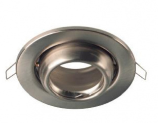 Tecnolite Lámpara para Techo Acari, Interiores, Base GX5.3, Plata - No Incluye Foco, Compatible con MR16 