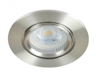 Tecnolite Lámpara para Techo Empotrable Ballabia, Interiores, 50W, Base GX5.3, Acero, para Casa - No Incluye Foco 