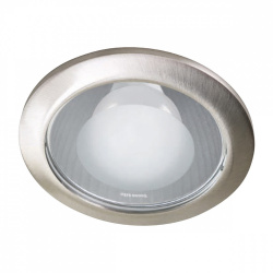 Tecnolite Lámpara LED para Techo Olmo, Interiores, Luz de Día, 8.5W, Base E27, 800 Lúmenes, Plata, para Casa 